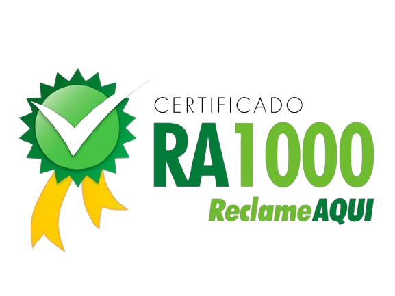 Certificado Reclame Aqui RA1000